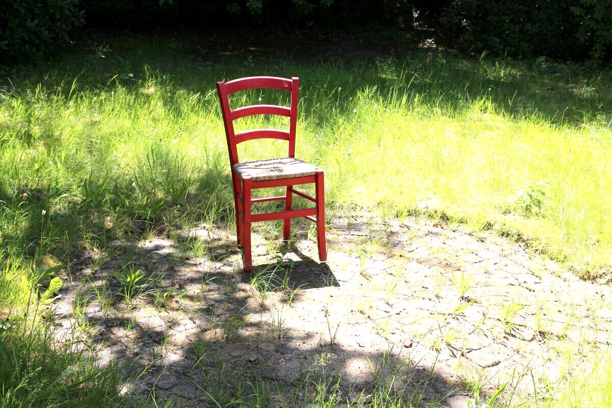 Vielseitig nutzbare gepflasterte Bereiche im ca. 400 m² großen Garten