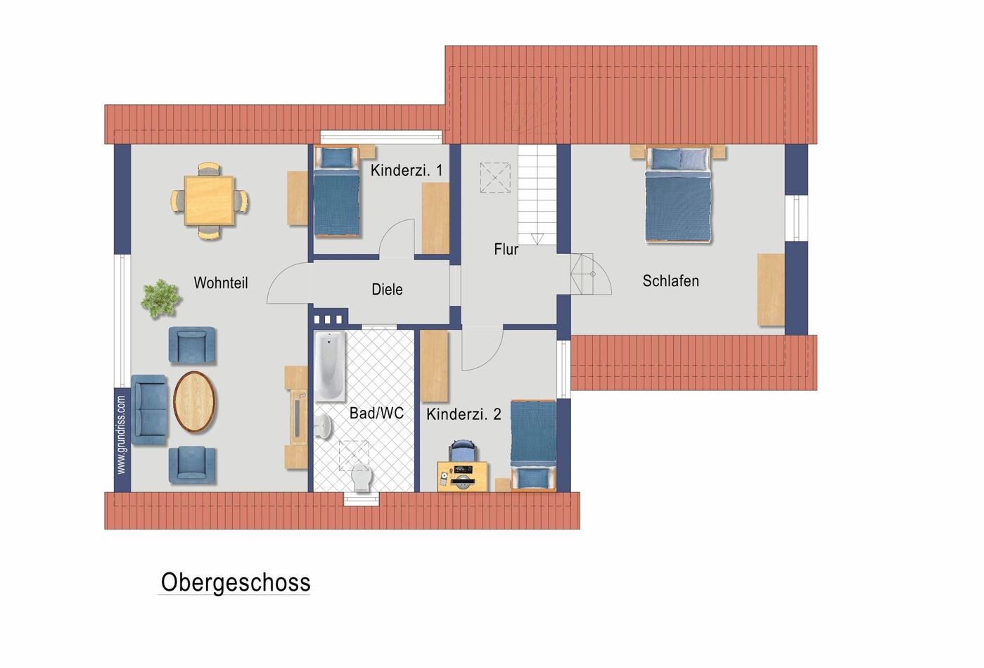 Grundriss Obergeschoss 11.06.25