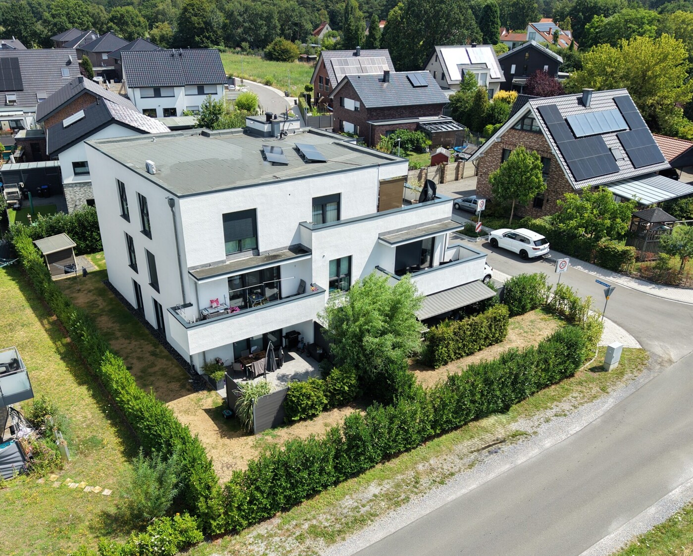 Außenansicht Drohnenaufnahme