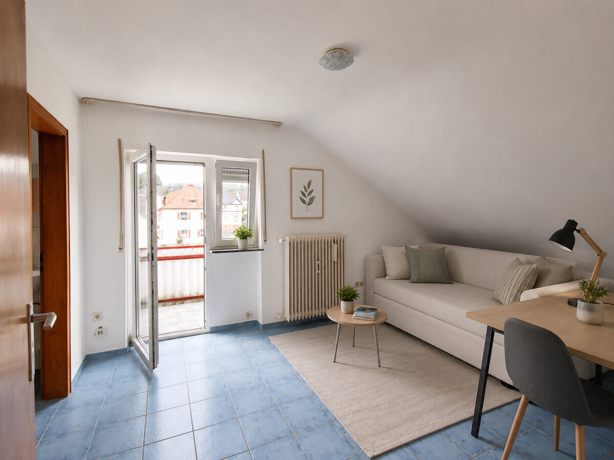 Dachgeschosswohnung mit Balkon in Butzbach* - Photo 1