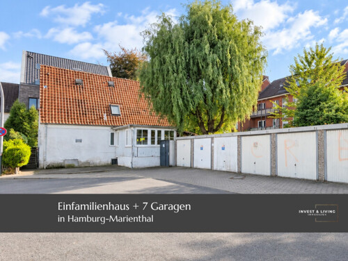 Einfamilienhaus + Garagen in zentraler Lage