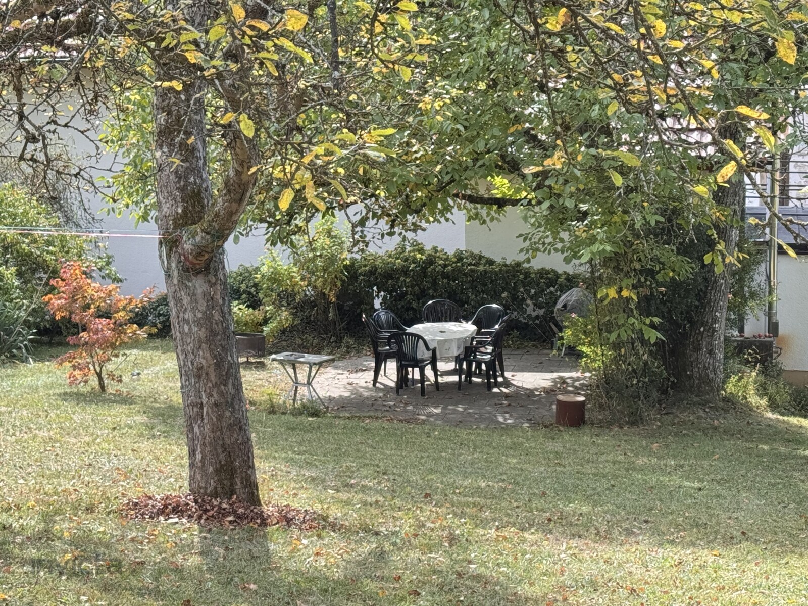 Sitzplatz im Grünen
