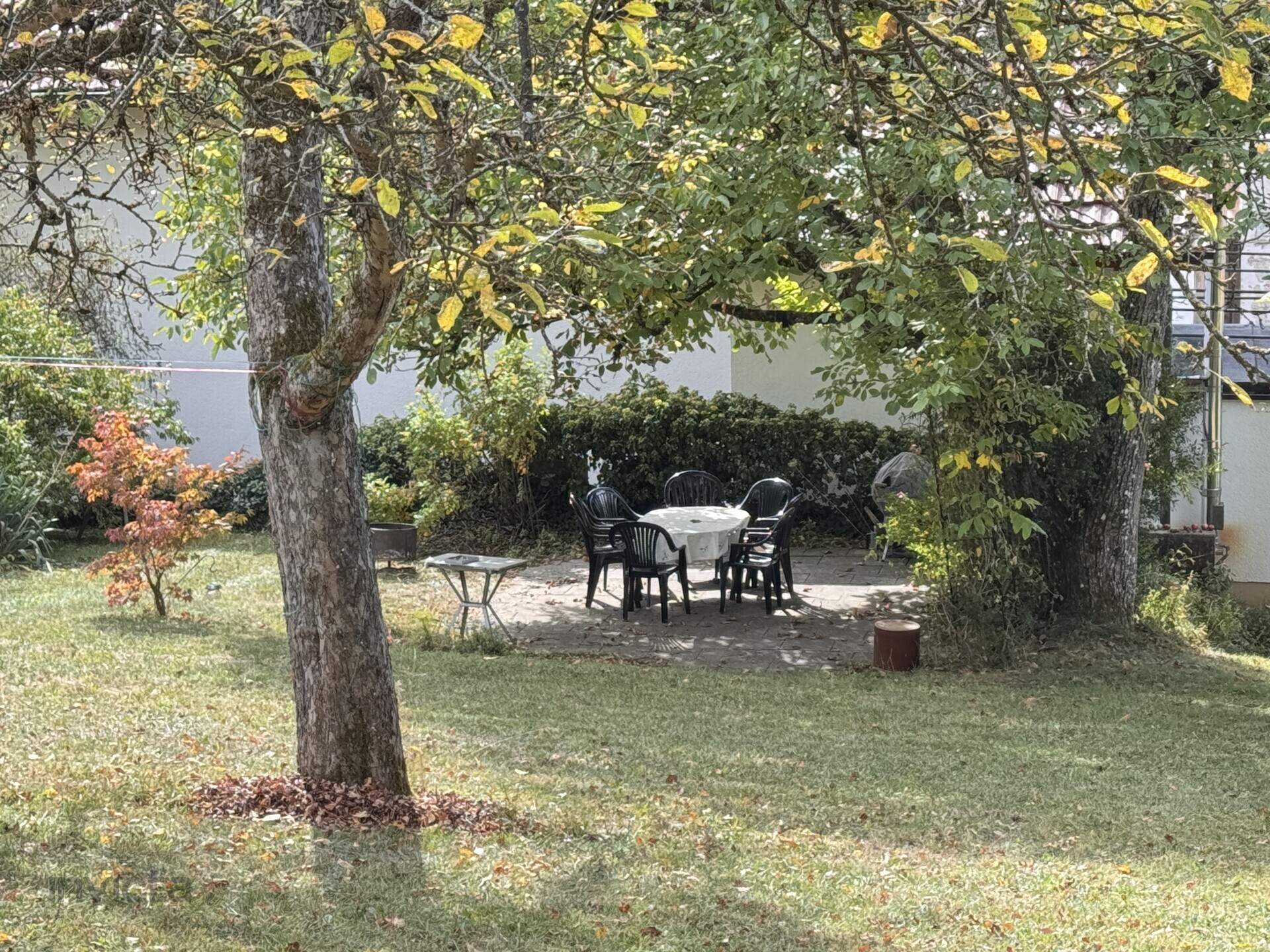 Sitzplatz im Grünen