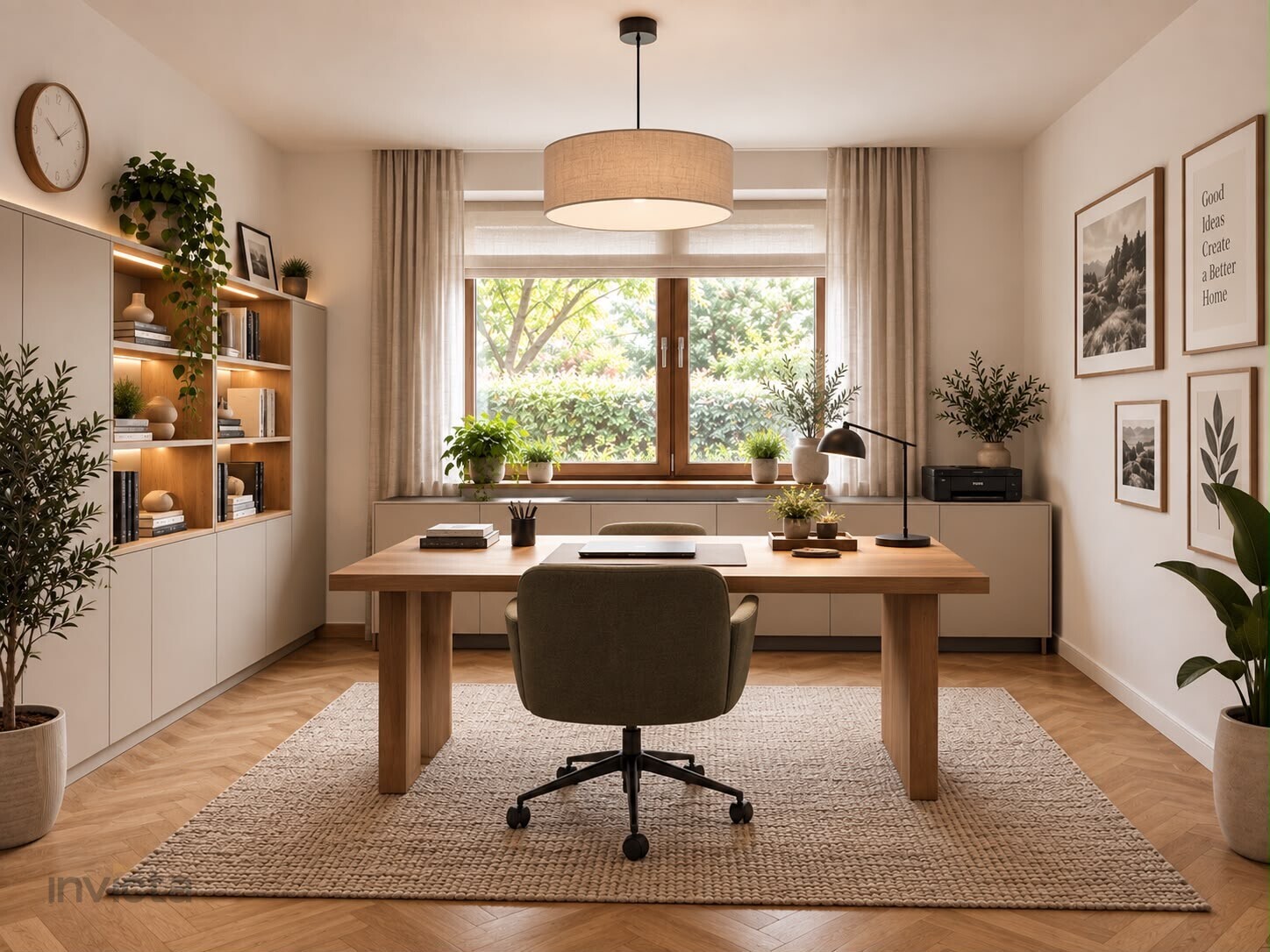 KI-genriertes Bild Büro