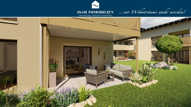 Außenvisualisierung Terrasse