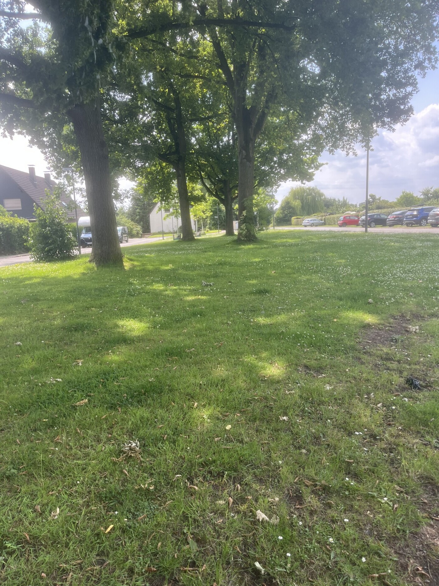 Ansicht Weg zum Haus