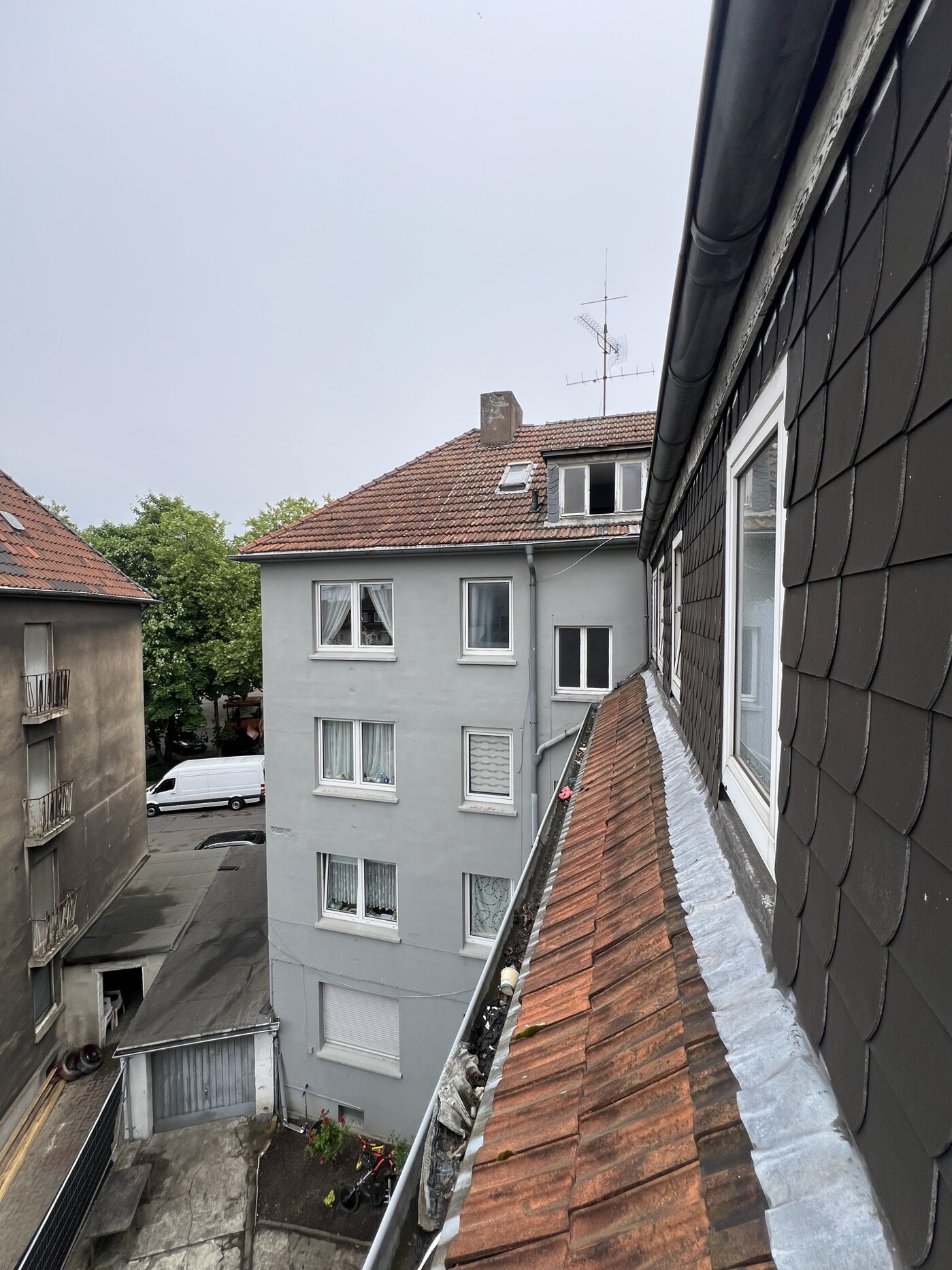 Blick aus dem Fenster