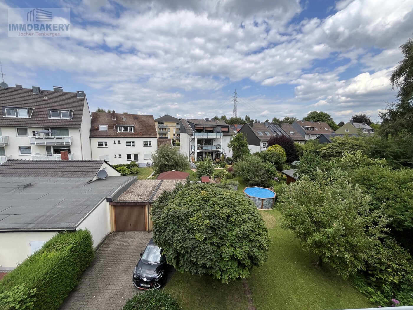Blick aus dem Dachfenster