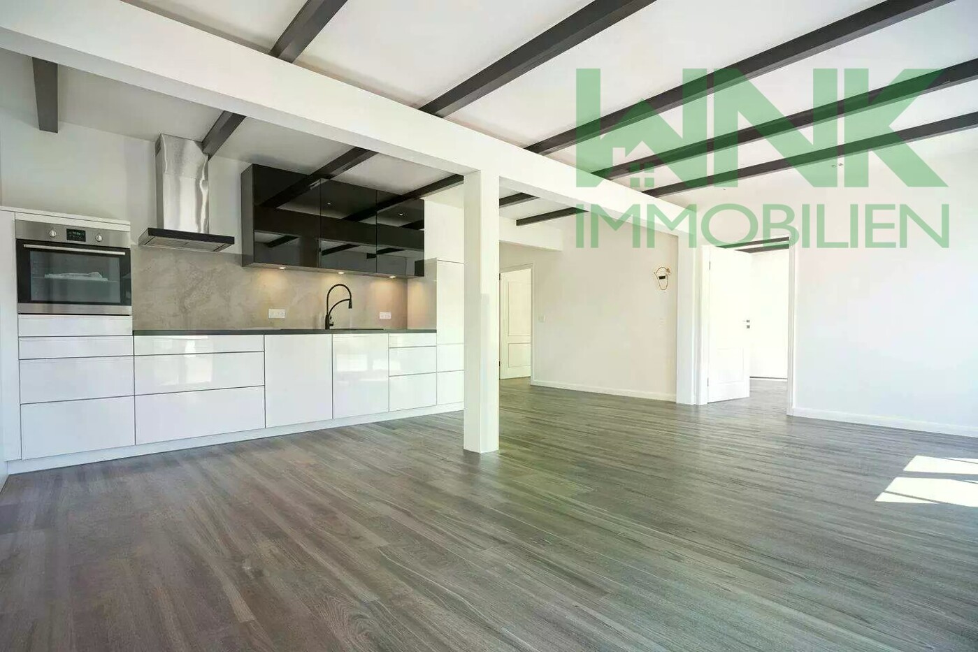 Wohnbereich mit Küche