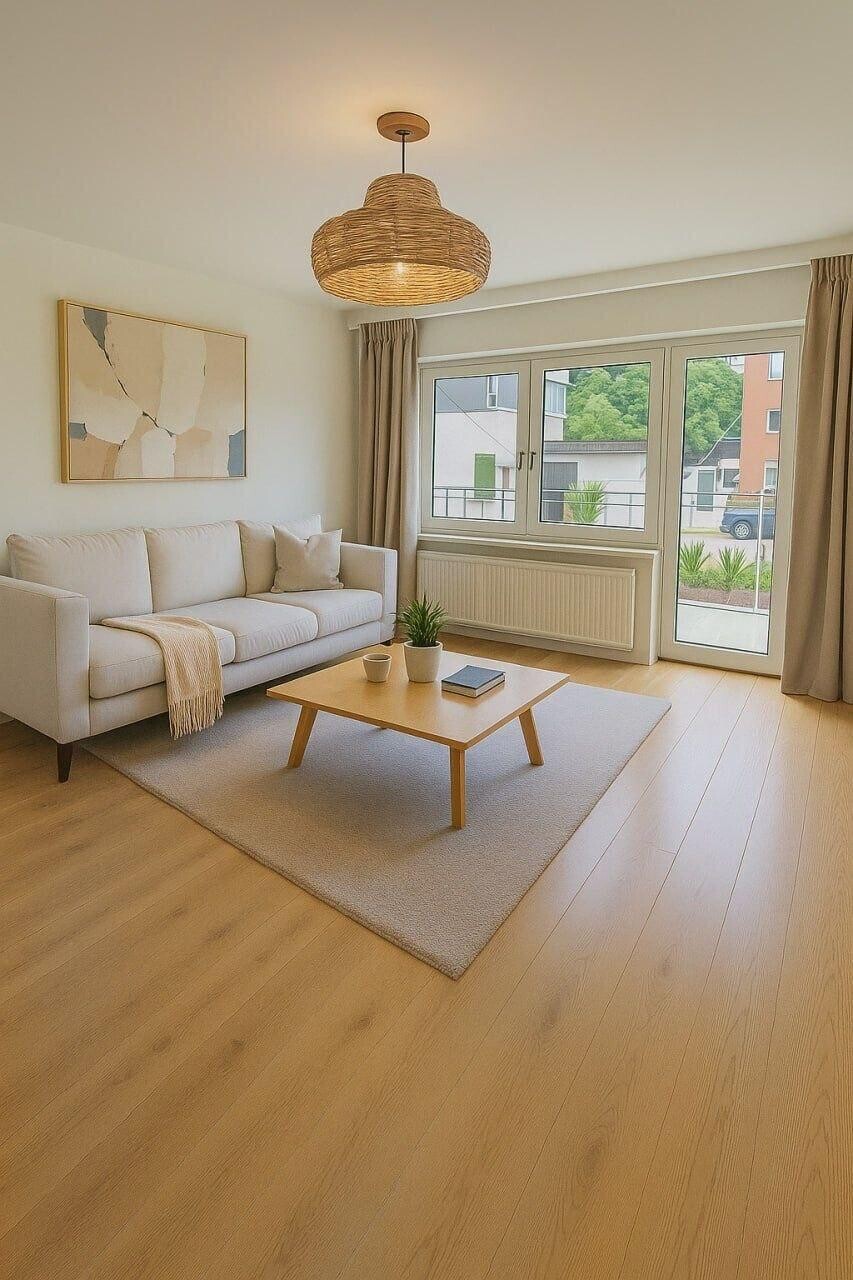 Wohnzimmer möbliert