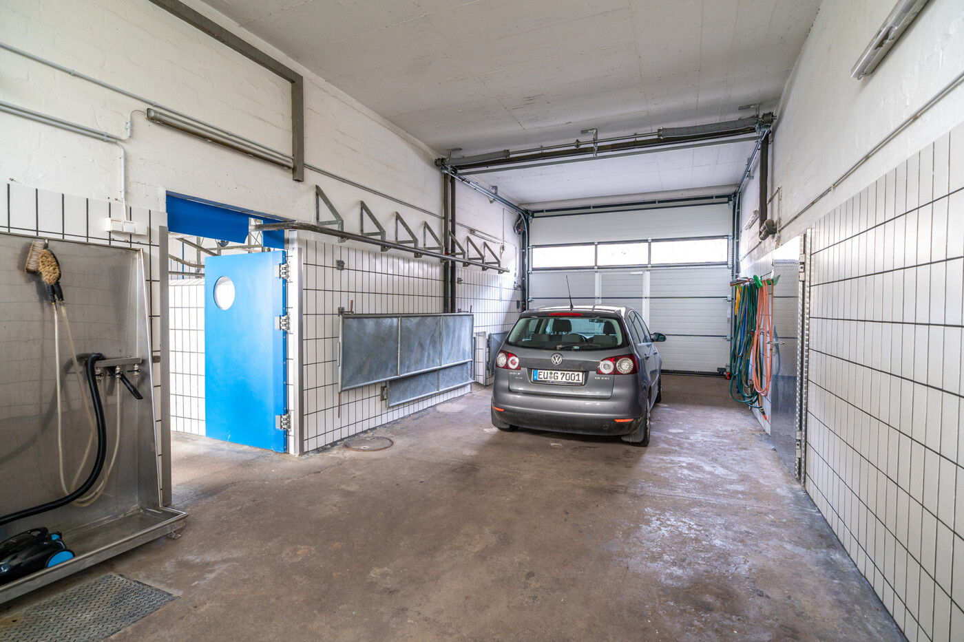 Garage im Gewerbebereich