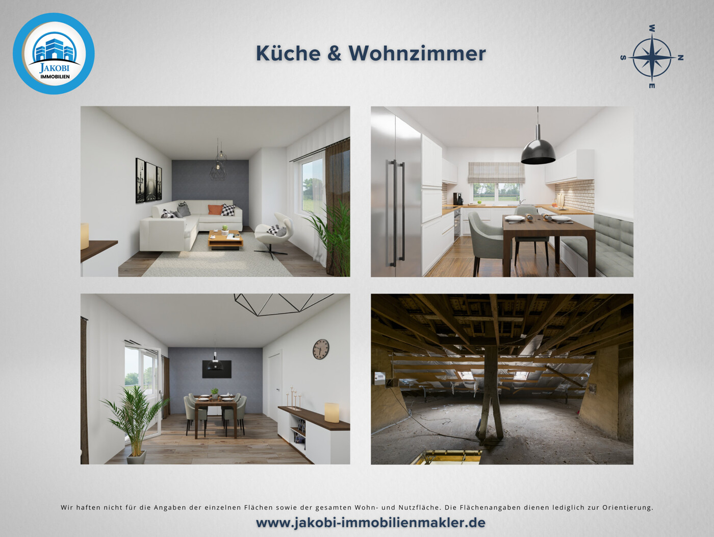 Wohnzimmer & Küche