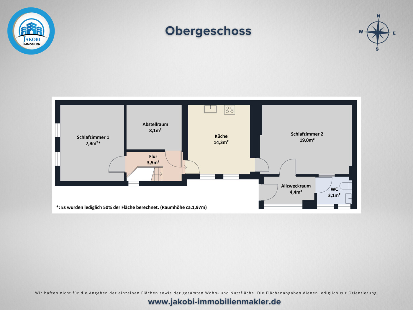 Grundriss Obergeschoss