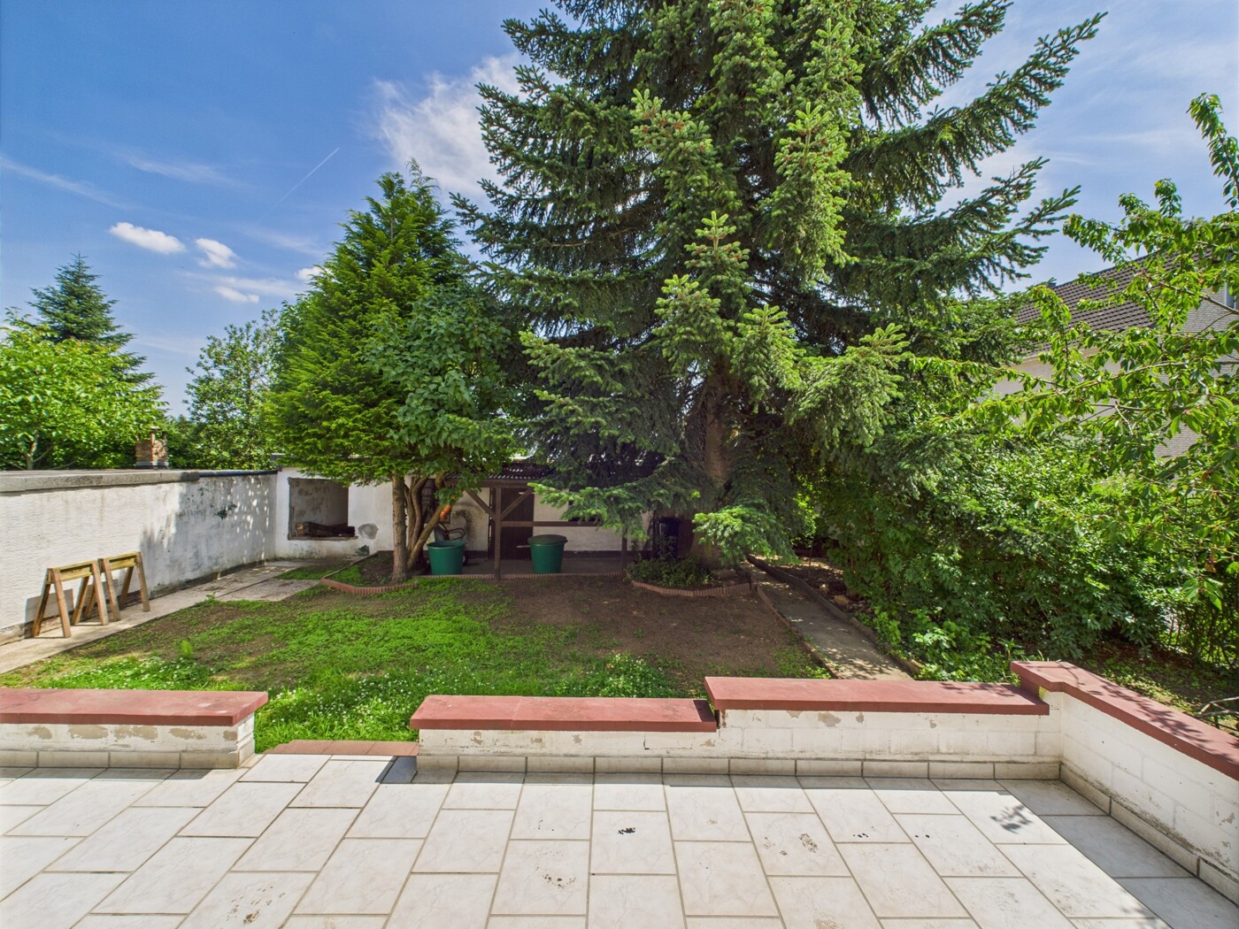 Blick in den Garten