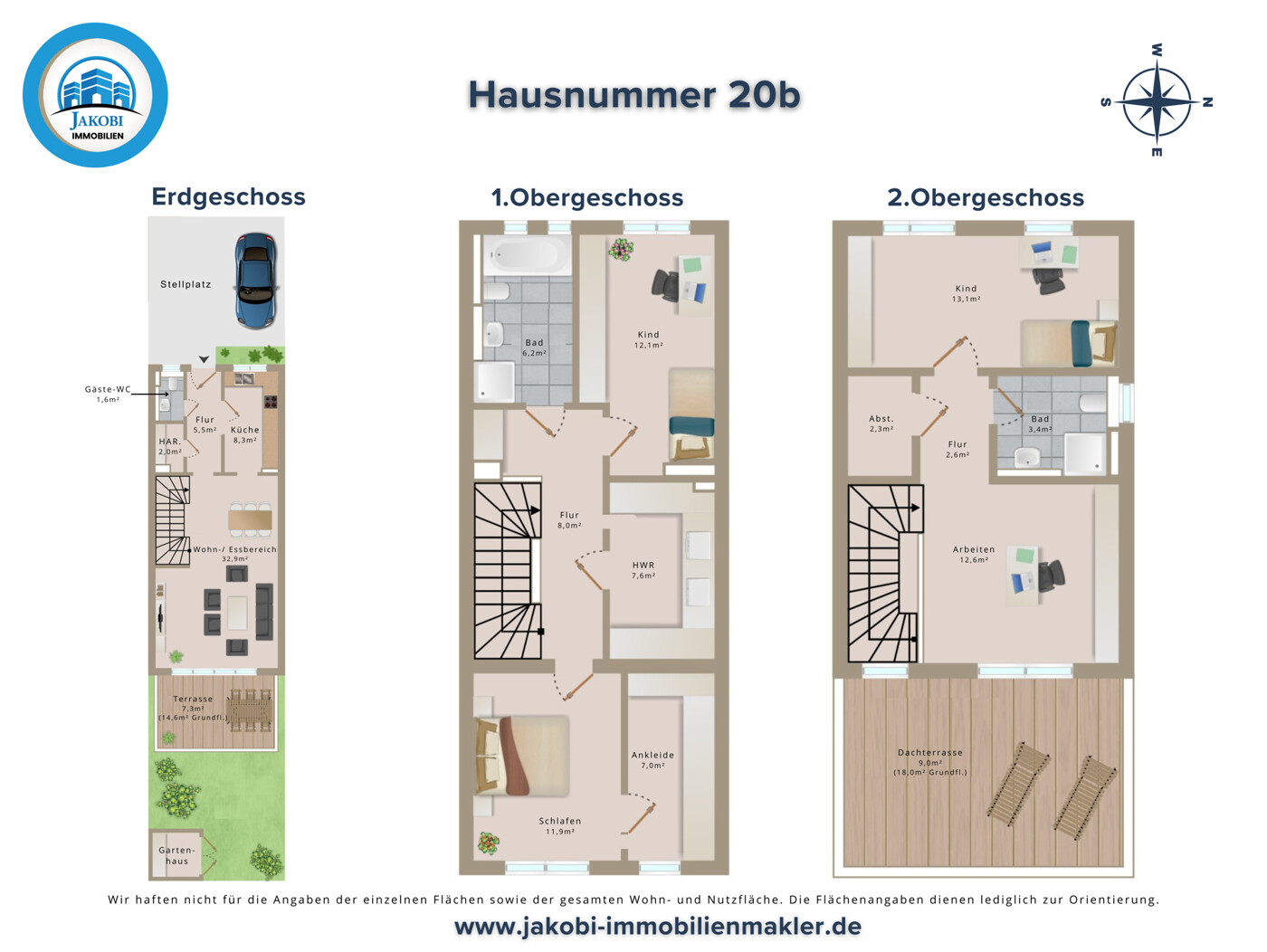 Grundrisse Hausnr.20b