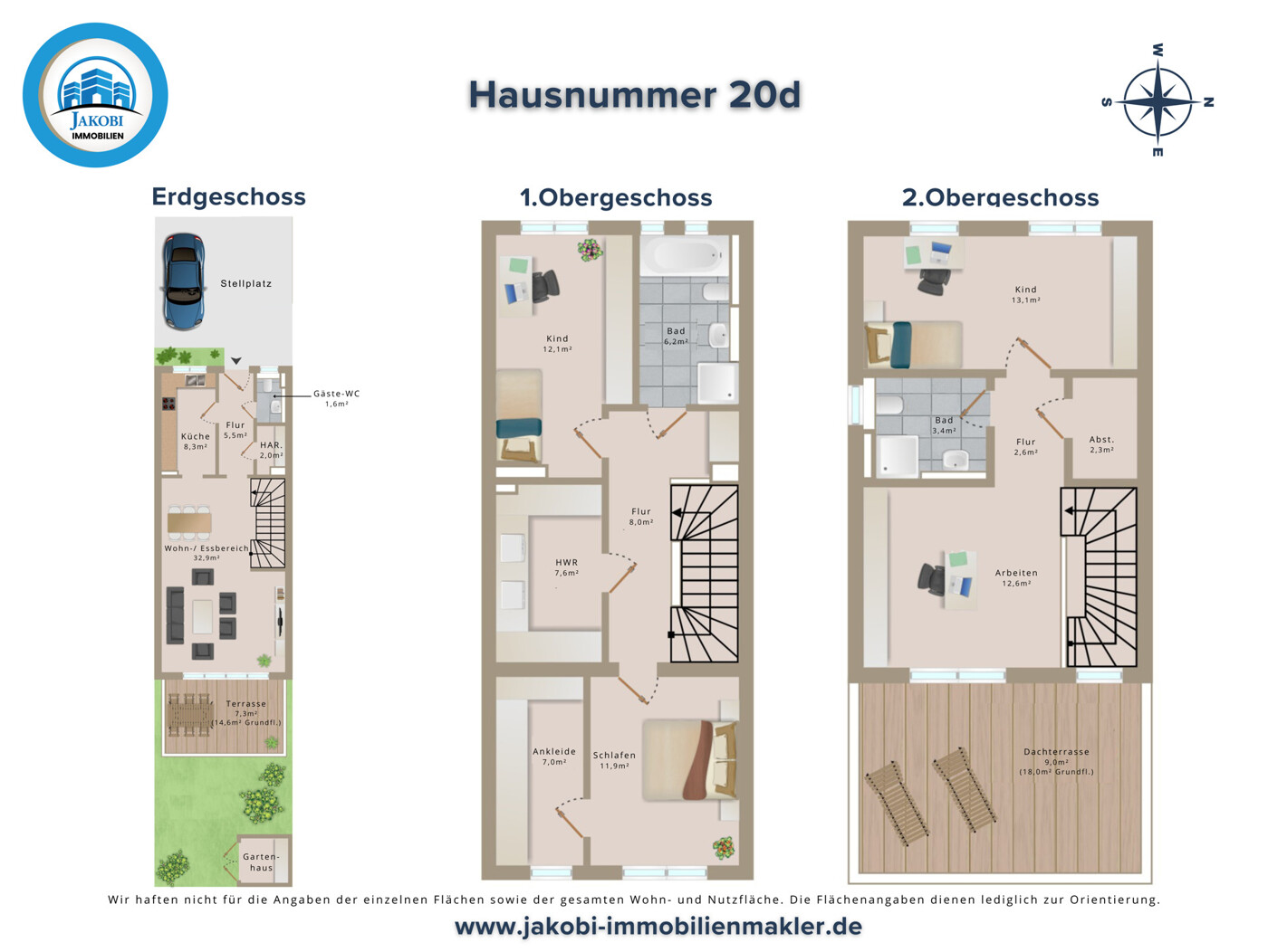 Grundrisse Hausnr.20d