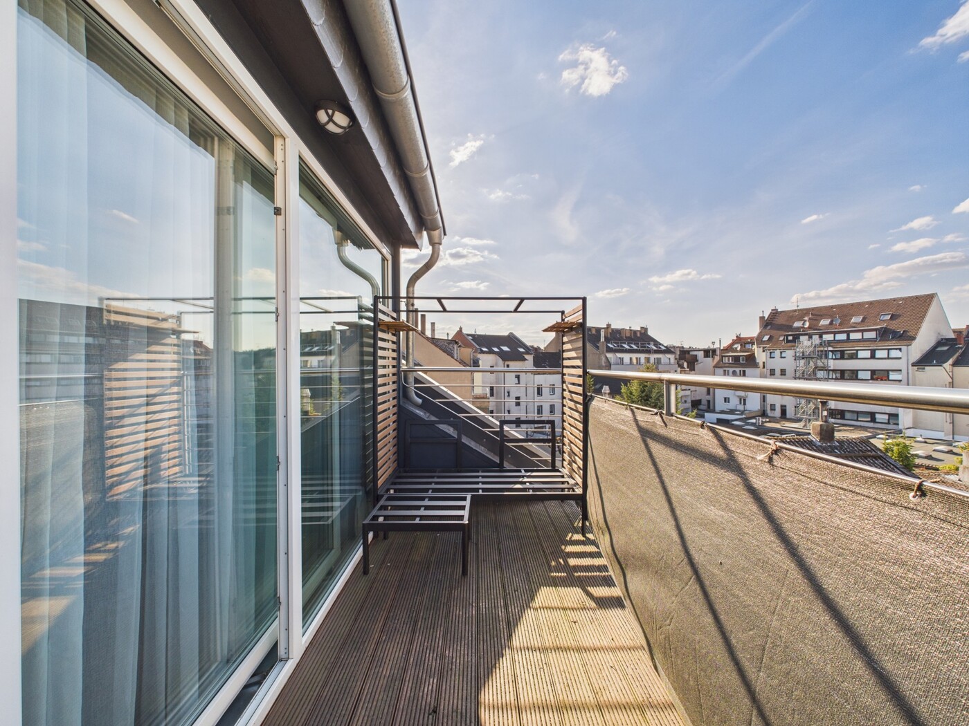 Balkon - Nordausrichtung