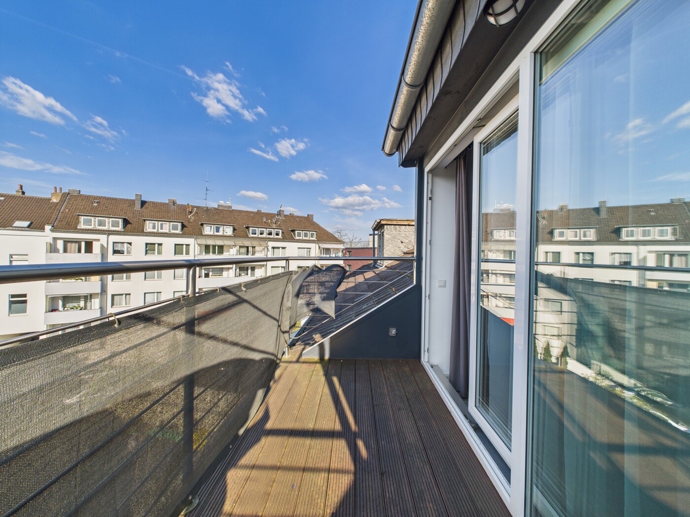 Balkon - Nordausrichtung