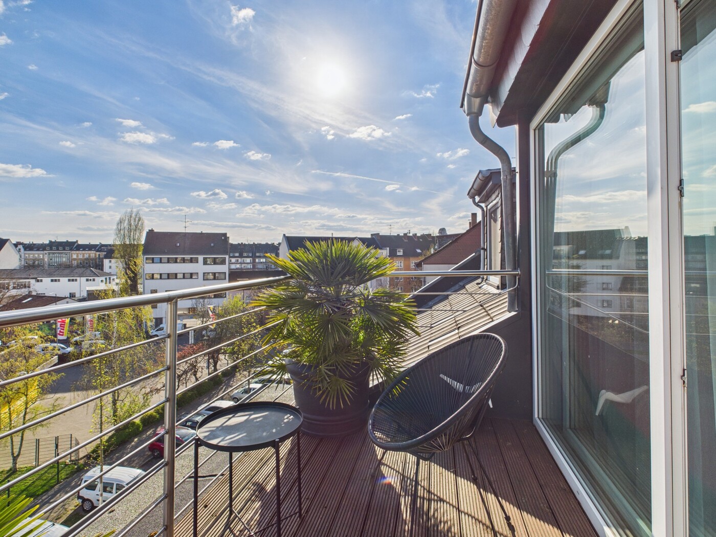 Balkon - Südausrichtung