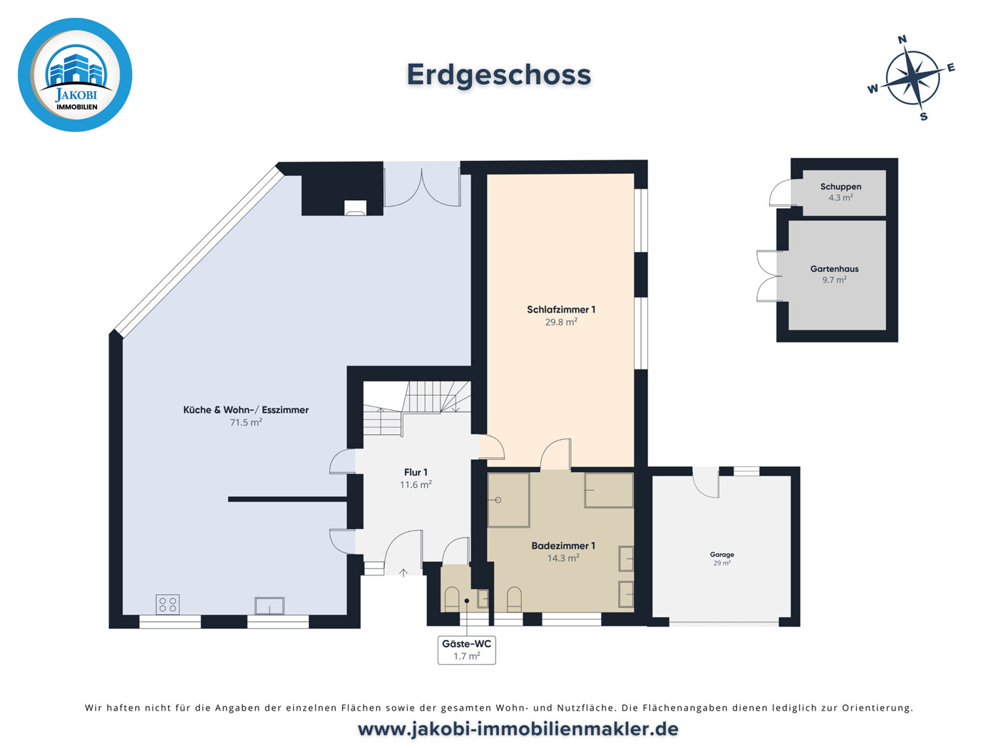 Grundriss Erdgeschoss