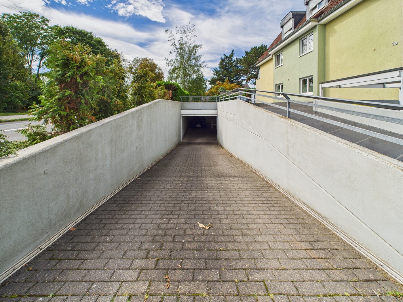 Einfahrt Tiefgarage