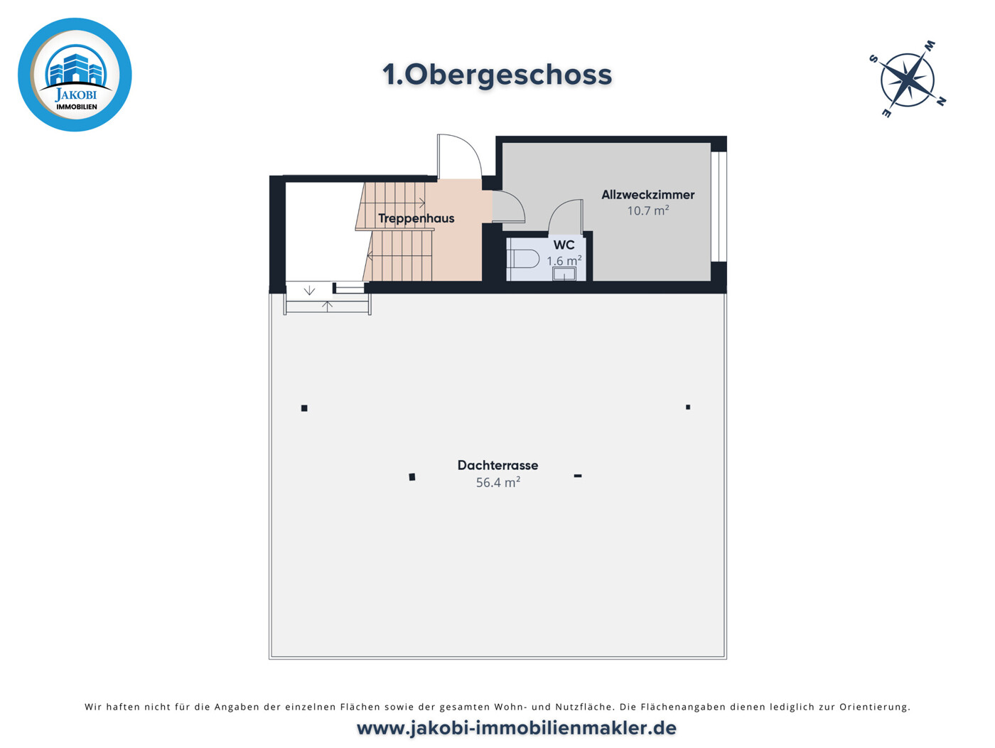 Grundriss 1.Obergeschoss
