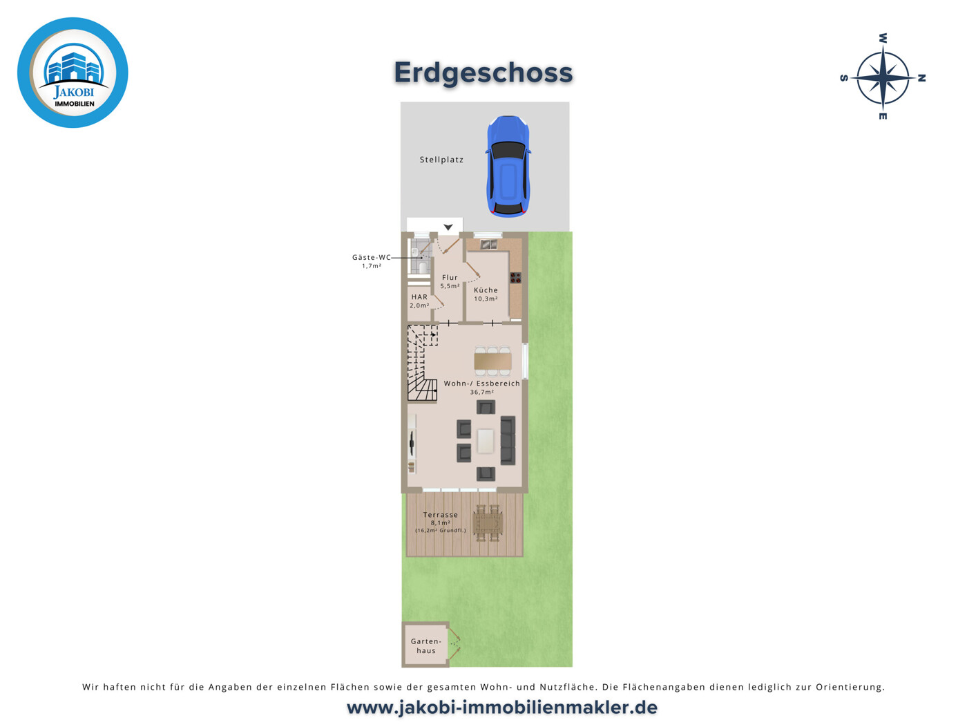 Grundriss Erdgeschoss