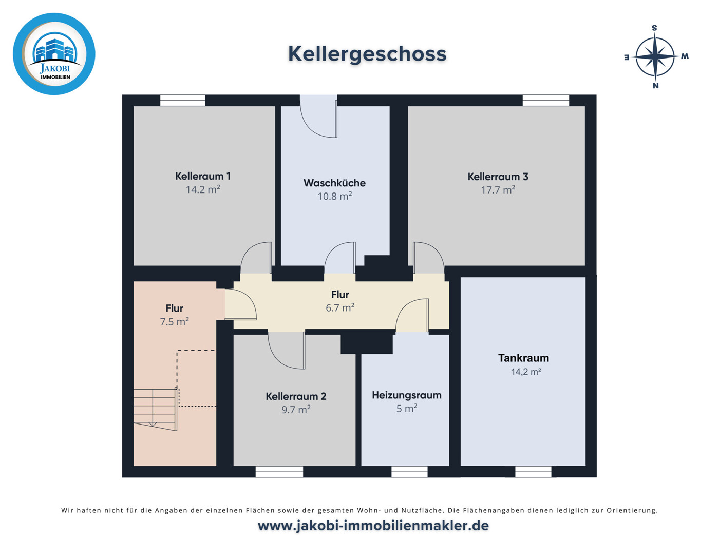 Grundriss Kellergeschoss