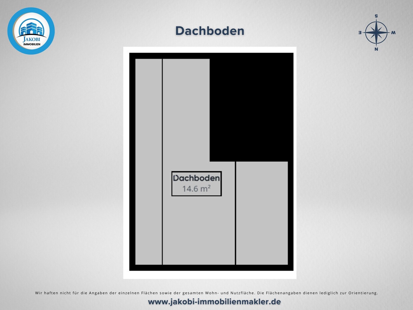 Grundriss Dachboden