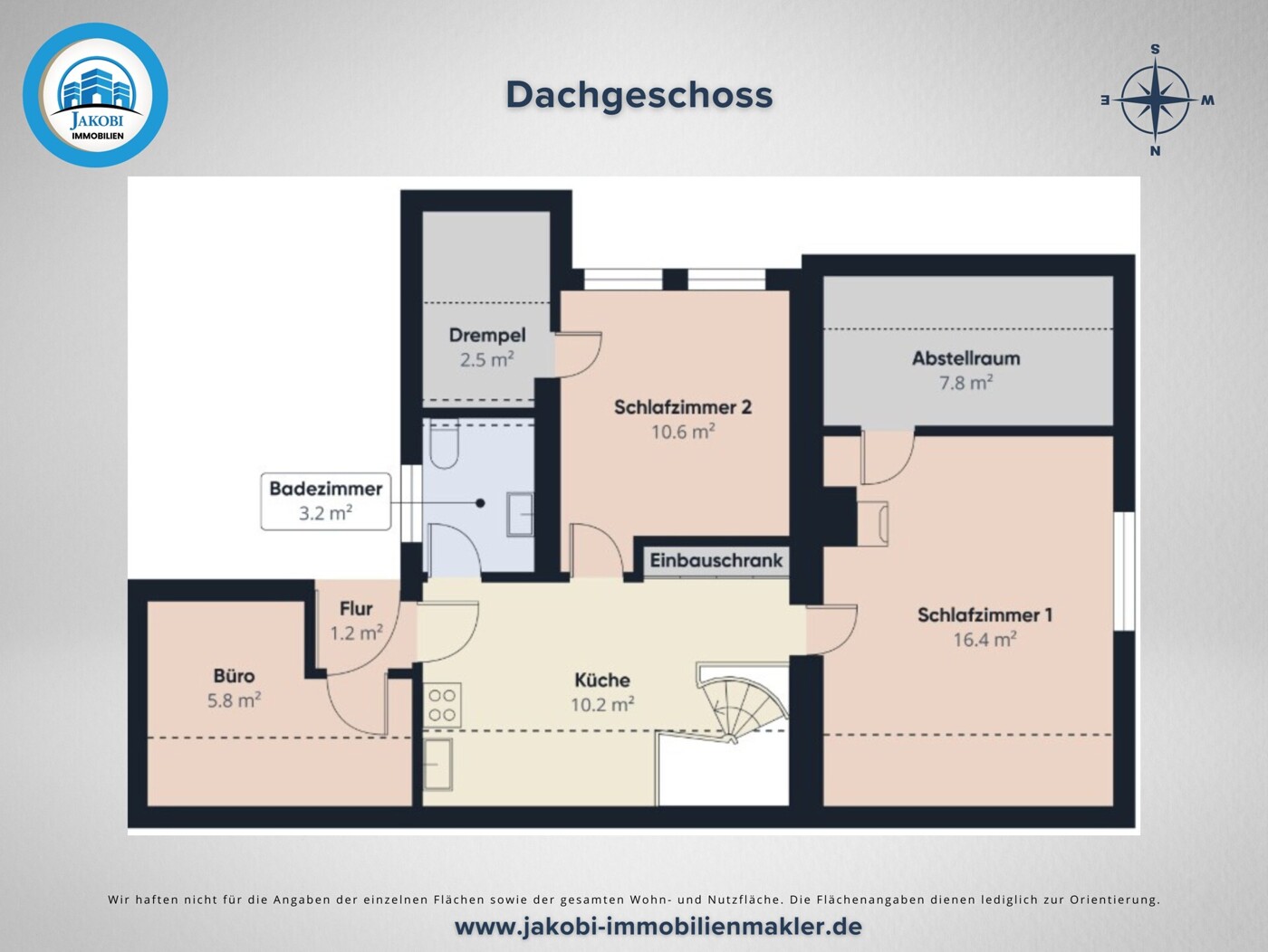 Grundriss Dachgeschoss