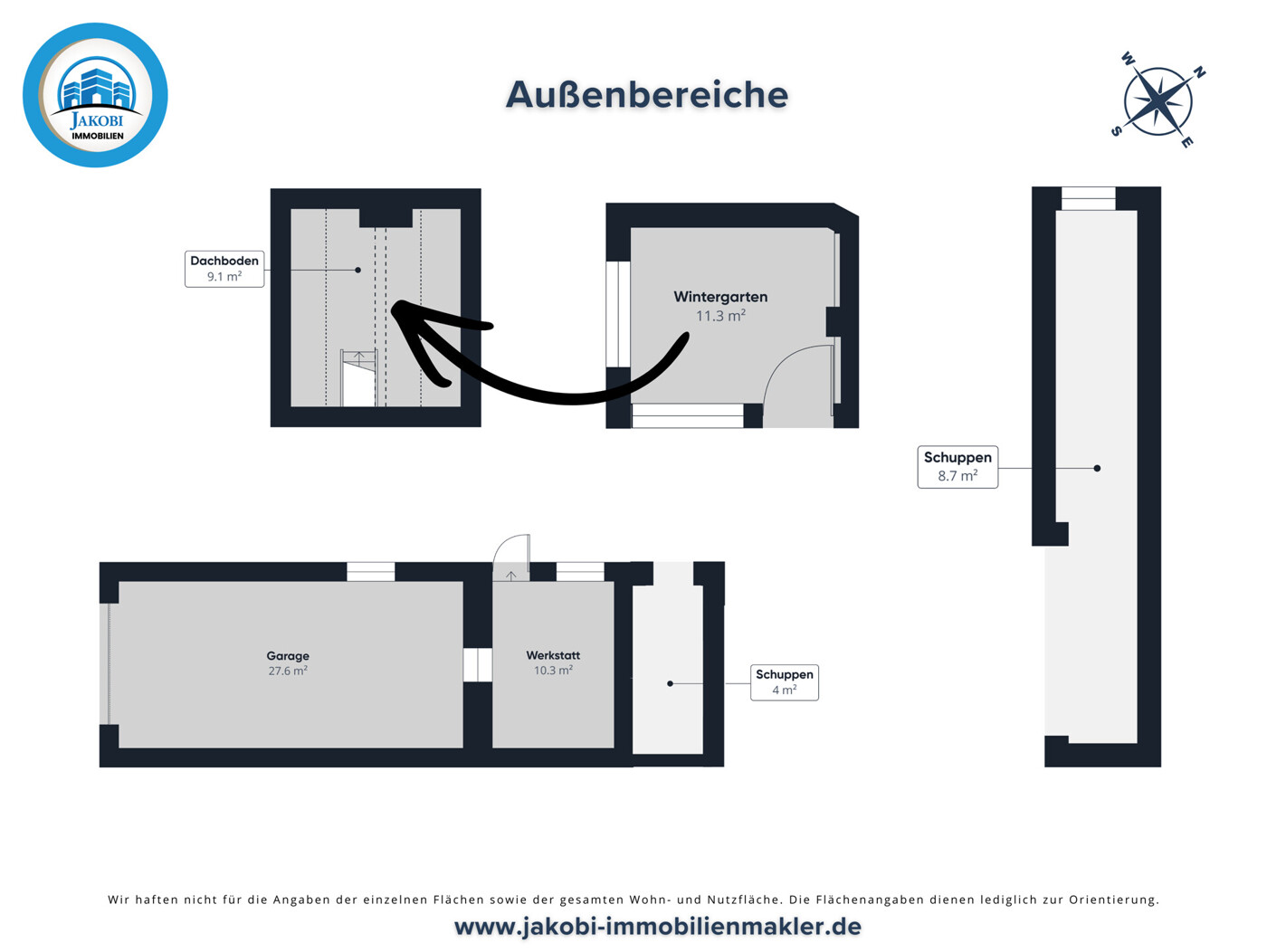 Grundriss Außenbereiche
