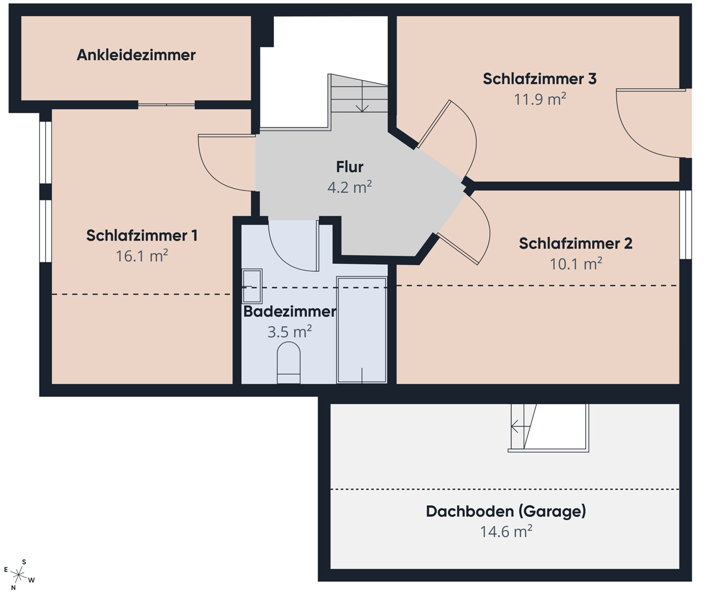 Grundriss DG 