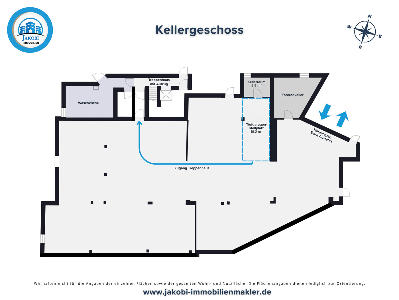 Grundriss Kellergeschoss