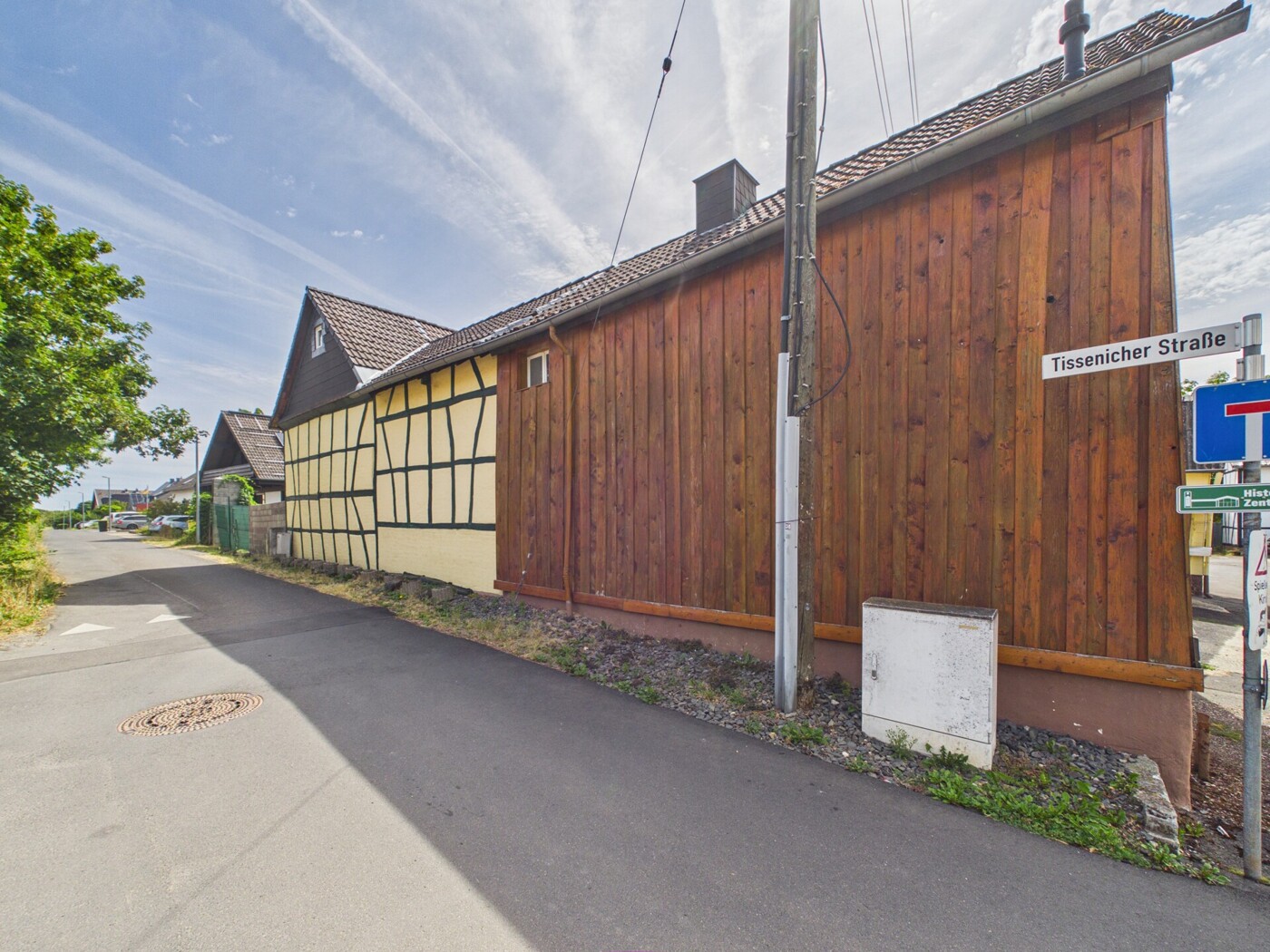 Seitenansicht Haupthaus