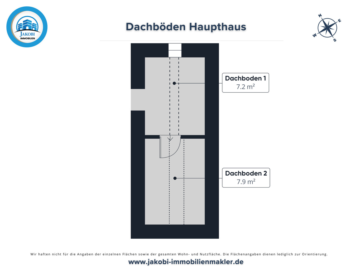 Grundriss Dachböden EFH