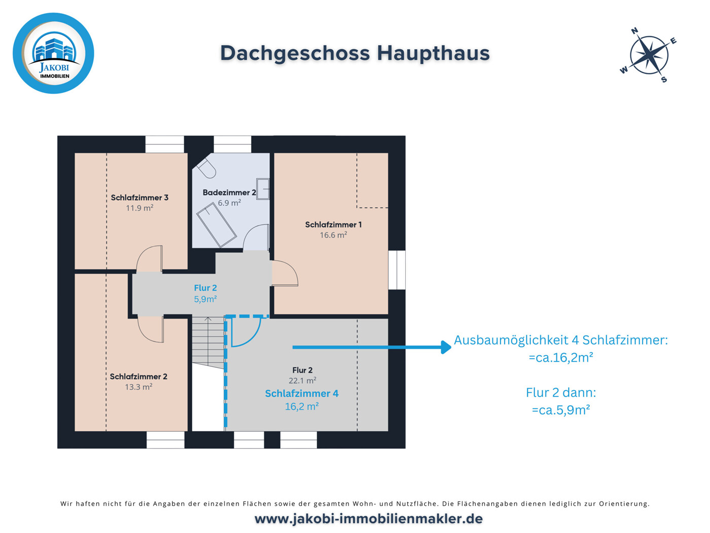 Grundriss DG EFH
