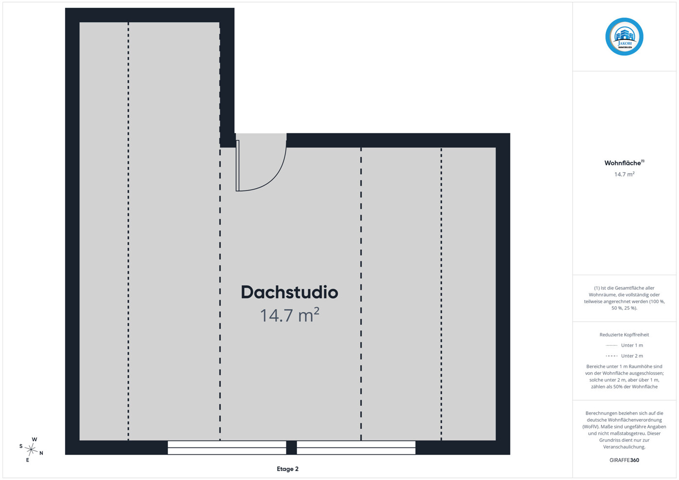 Grundriss Dachgeschoss