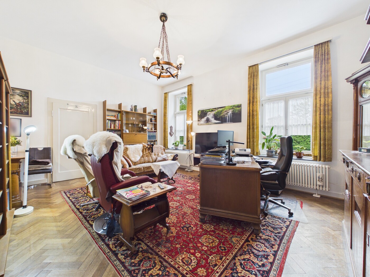 Wohnzimmer EG Wohnhaus