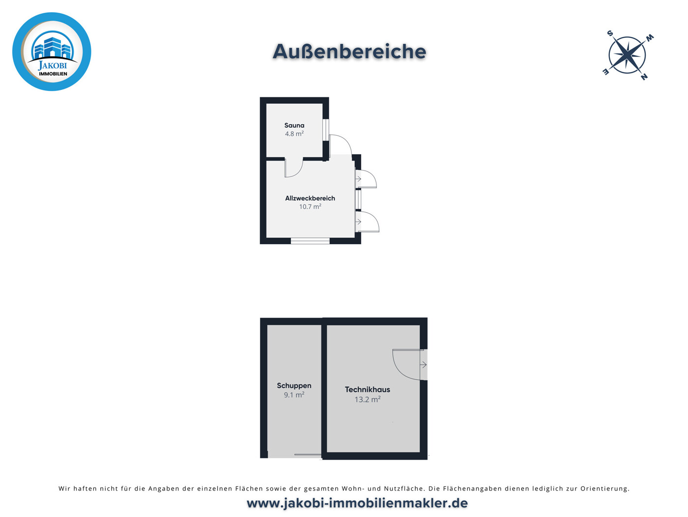 Grundriss Außenbereiche