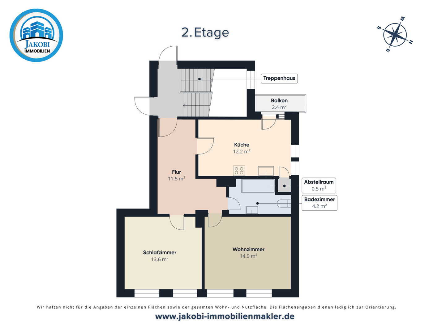 Grundriss 2. Etage