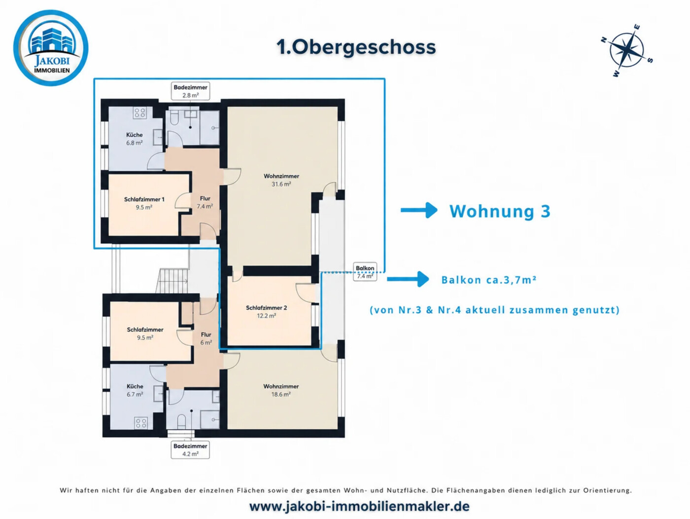 Grundriss WHG 3