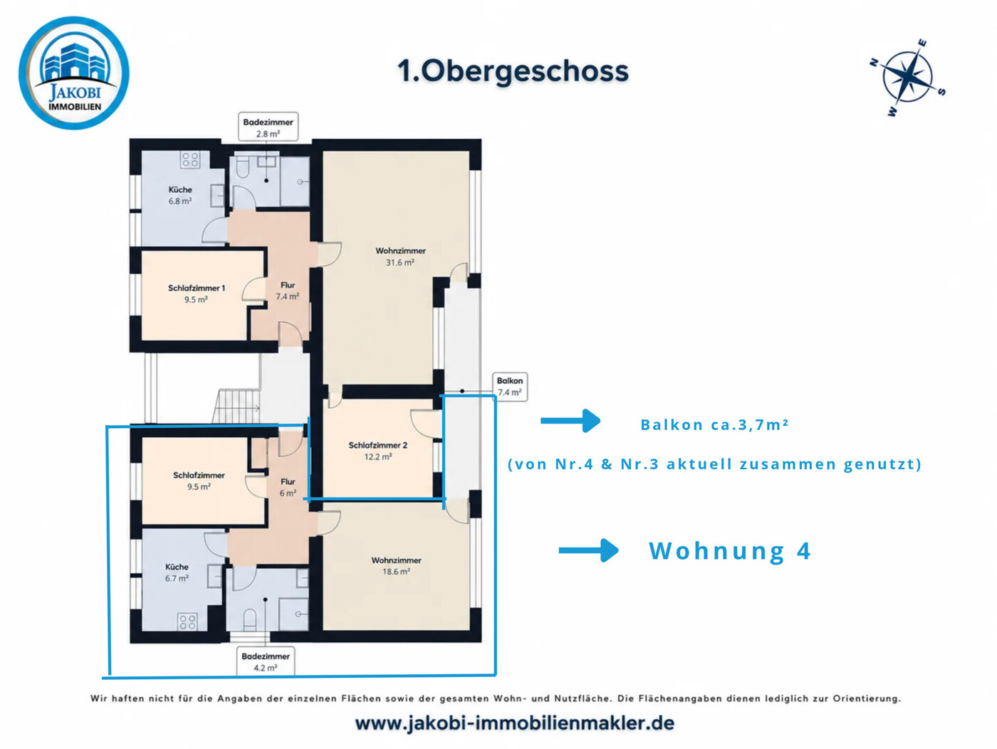 Grundriss WHG 4