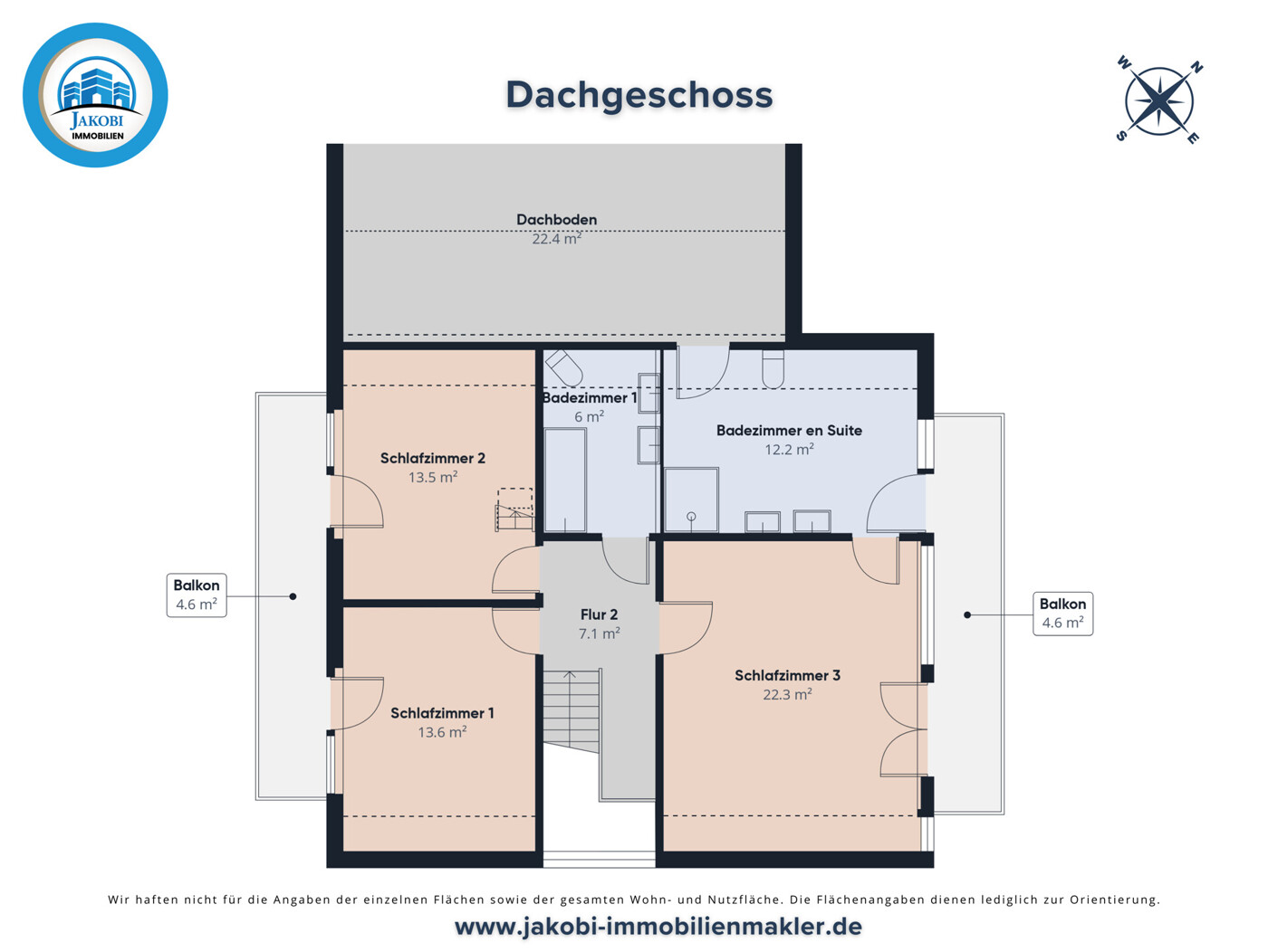 Grundriss Dachgeschoss