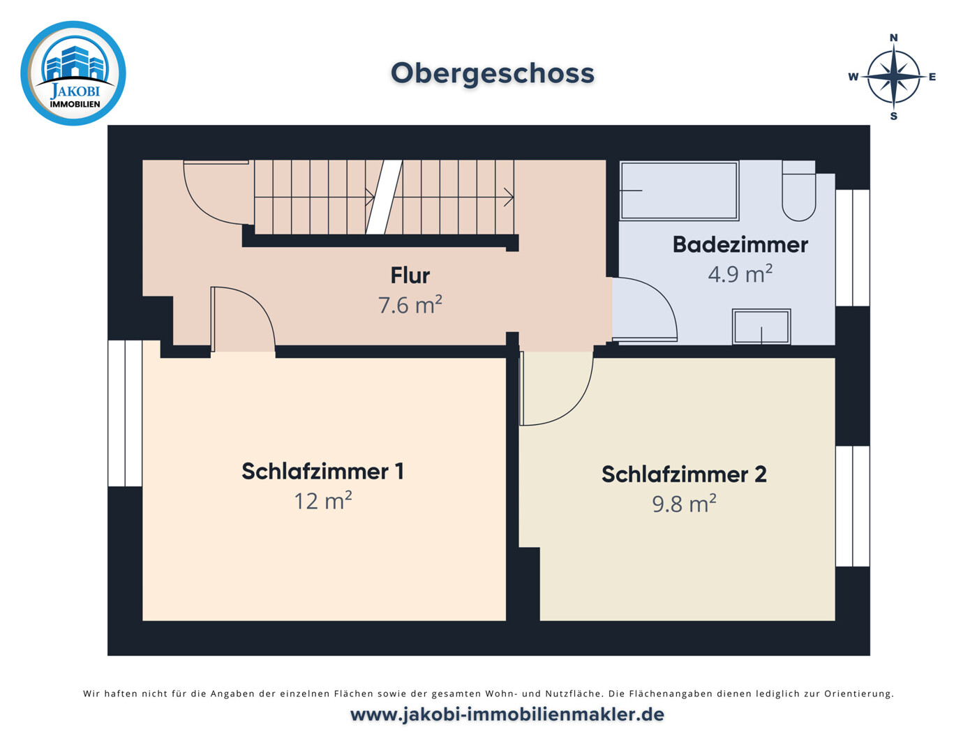 Grundriss Obergeschoss