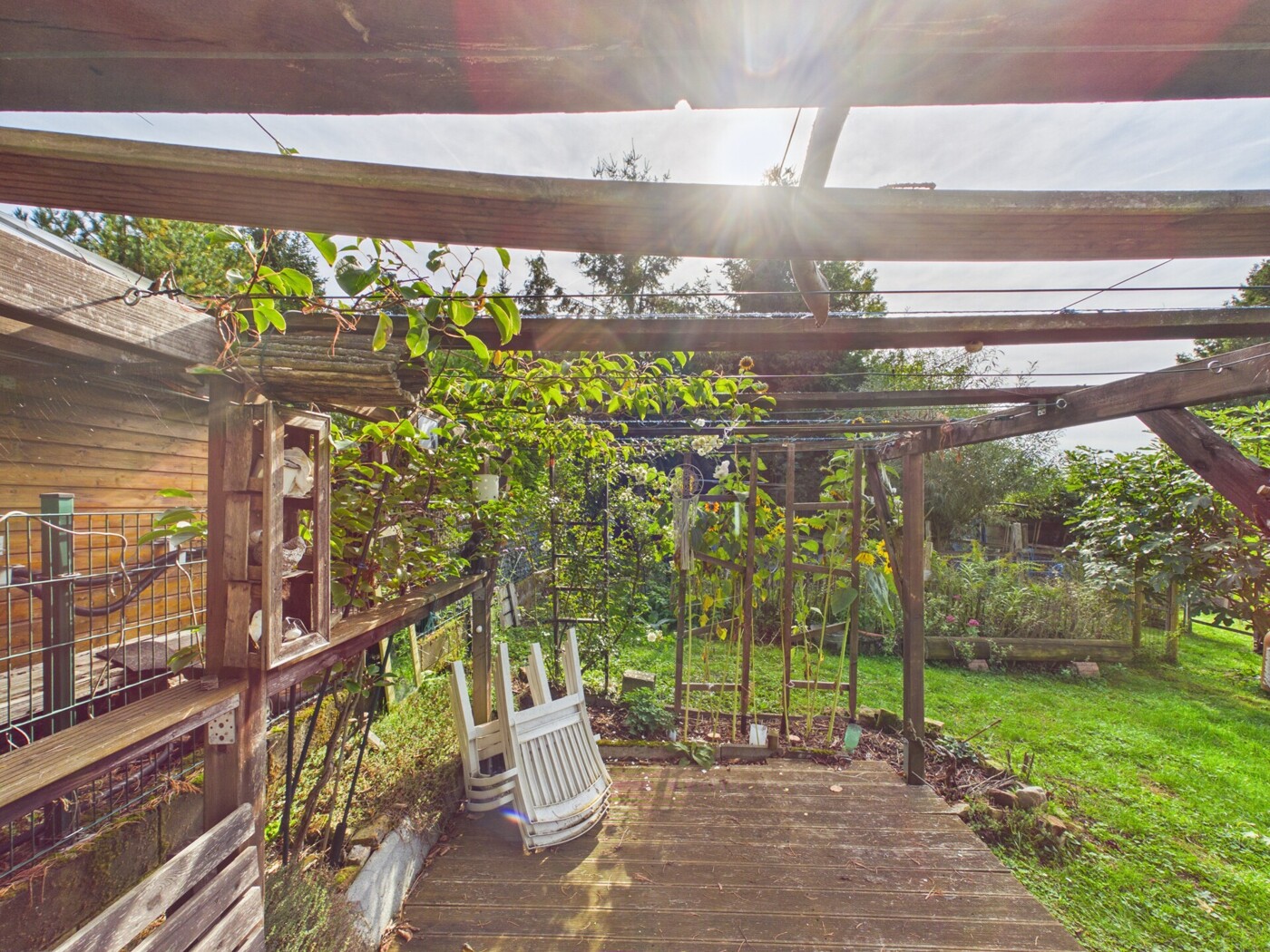 Gemeinschaftliche Terrasse 