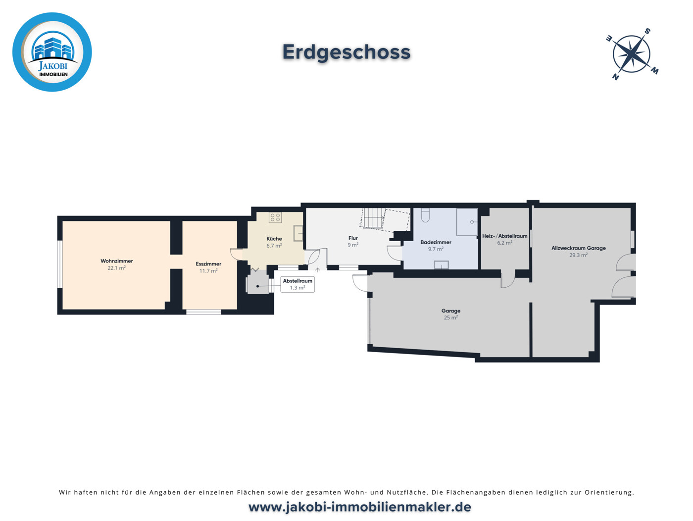 Grundriss Erdgeschoss
