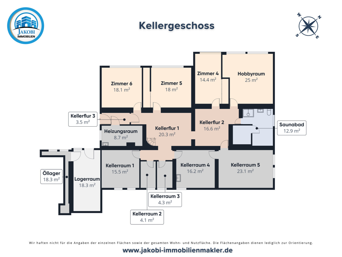 Grundriss Kellergeschoss