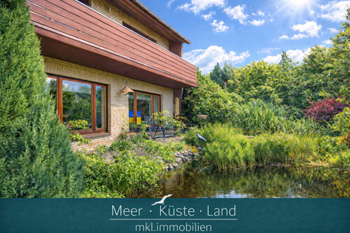 Außenansicht- Gartenteich