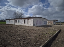 Seitenansicht Hallen