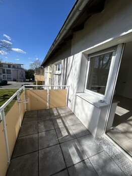 schöner Balkon